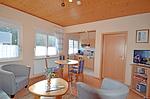 Wohnzimmer - Haus am Meer - Kapitän - Top-Hundeurlaub