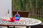 Terrasse - Dreimasterhaus Nr. 3 - Top-Hundeurlaub