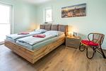 Schlafzimmer - Dreimasterhaus Nr. 3 - Top-Hundeurlaub
