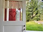Blick aus dem Ferienhaus Skogsdrömmen in den grünen Wald von Småland - Skogsdrömmen - Top-Hundeurlaub