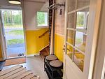 Flur und Eingangsbereich im gemütlichen Schwedenhaus Skogsdrömmen - Skogsdrömmen - Top-Hundeurlaub