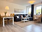 Wohnzimmer - FeWo C1.4 - Top-Hundeurlaub