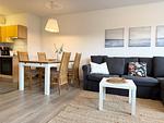 Wohnzimmer - FeWo B3.2 - Top-Hundeurlaub