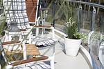 Balkon - FeWo A2.5 - Top-Hundeurlaub