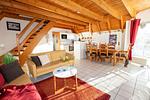 Wohnzimmer - Ferienhaus  Wittsand 30 - Top-Hundeurlaub