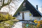 Fassade / Eingang - Ferienhaus  Wittsand 30 - Top-Hundeurlaub