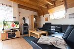 Wohnzimmer - Ferienhaus "Moby Dick" Mellumplate 44 - Top-Hundeurlaub