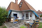 Terrasse - Ferienhaus "Moby Dick" Mellumplate 44 - Top-Hundeurlaub
