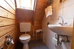 Gäste-WC - Ferienhaus "Moby Dick" Mellumplate 44 - Top-Hundeurlaub