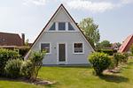 Fassade / Eingang - Ferienhaus "Ebbe & Flut" Ostertill 12 - Top-Hundeurlaub