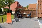 Terrasse - Ferienhaus "Ebbe & Flut" Ostertill 12 - Top-Hundeurlaub
