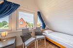 Schlafzimmer - Ferienhaus  Tegeler Rinne 02 - Top-Hundeurlaub
