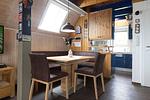 Wohnzimmer - Ferienhaus "Fuchsbau" Rotersand 03 - Top-Hundeurlaub
