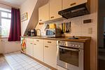 Küche / Küchenzeile - Ferienwohnung "am Anker" Sieltrift 4-09 - Top-Hundeurlaub