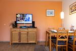 Wohnzimmer - Ferienwohnung "am Anker" Sieltrift 4-09 - Top-Hundeurlaub