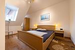 Schlafzimmer - Ferienwohnung "am Anker" Sieltrift 4-09 - Top-Hundeurlaub