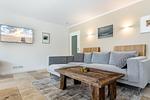 Wohnzimmer - Ferienhaus Heide - Erholung pur & grüne Wiesen - Top-Hundeurlaub