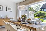 Wohnzimmer - Ferienhaus Heide - Erholung pur & grüne Wiesen - Top-Hundeurlaub