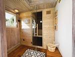 Gemütliche finnische Sauna - VITA Sonnholm - Top-Hundeurlaub