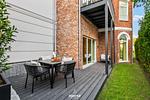 Terrasse - Ocean's Retreat Westerland auf Sylt - Top-Hundeurlaub