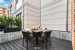 Terrasse - Ocean's Retreat Westerland auf Sylt - Top-Hundeurlaub