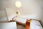 Schlafzimmer 2 Einzelbett - Brookgang 32 Haus 4 inkl. WLAN - Top-Hundeurlaub