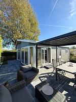 Chalet Ankerplatz mit Klima und Zaun Haus Nr. B026 - Top-Hundeurlaub