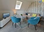 Wohnzimmer - Ferienwohnung Dünenkoje - Top-Hundeurlaub