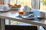 Küche / Küchenzeile - Ferienwohnung Dünenkoje - Top-Hundeurlaub