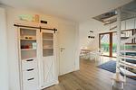 Küche / Küchenzeile - Modernes Nurdachhaus in ruhiger Feriensiedlung direkt am Wittensee mit Seeblick - Top-Hundeurlaub