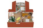Ferienhaus Havelquelle Grundriss - Havelquelle - Top-Hundeurlaub