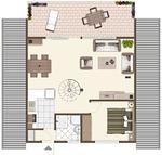 Grundriss - Ferienhaus  Robbenplate 11 - Top-Hundeurlaub
