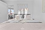Schlafzimmer - Ferienwohnung "Dünengras 53° Nord" Priwall Travemünde - Top-Hundeurlaub