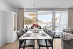 Wohnzimmer - Ferienwohnung "Dünengras 53° Nord" Priwall Travemünde - Top-Hundeurlaub