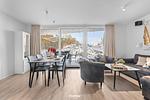 Wohnzimmer - Ferienwohnung "Dünengras 53° Nord" Priwall Travemünde - Top-Hundeurlaub