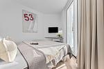 Schlafzimmer - Ferienwohnung "Dünengras 53° Nord" Priwall Travemünde - Top-Hundeurlaub