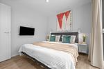 Schlafzimmer - Ferienwohnung "Dünengras 53° Nord" Priwall Travemünde - Top-Hundeurlaub