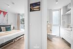 Schlafzimmer - Ferienwohnung "Dünengras 53° Nord" Priwall Travemünde - Top-Hundeurlaub