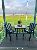 Balkon - Appartement 101 Seeseite - Top-Hundeurlaub