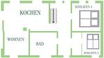 Grundriss - Ferienhaus "Bodeweg 1" - Top-Hundeurlaub