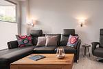 Wohnzimmer - Ferienwohnung Krabbe - Top-Hundeurlaub