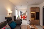 Wohnzimmer - Ferienwohnung Krabbe - Top-Hundeurlaub