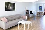 Wohnzimmer - Haus Fore - Appartement Albatros - Top-Hundeurlaub