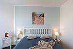Schlafzimmer - Ferienwohnung "MarinaNewPort" im NewPort - Top-Hundeurlaub
