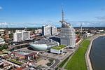 Vogelperspektive - Ferienwohnung "MarinaNewPort" im NewPort - Top-Hundeurlaub