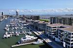 Vogelperspektive - Ferienwohnung "MarinaNewPort" im NewPort - Top-Hundeurlaub