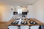 Küche / Küchenzeile - Ferienreihenhaus  Lale Andersen 4c - Top-Hundeurlaub