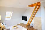 Wohnzimmer - Apartments Meerzeit C - Top-Hundeurlaub