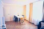 Wohnzimmer - Apartments Meerzeit  B - Top-Hundeurlaub