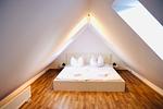 Schlafzimmer - Apartments Meerzeit A - Top-Hundeurlaub